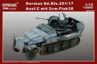 German Sd.Kfz.251/17 Ausf.C mit 2cm Flak38