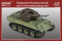 Flakpanzer Panther Ausf.D mit 3.7cm Flakzwilling 341