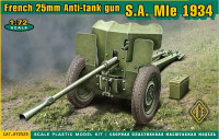S.A. Mle 1934 French 25mm anti-tank gun