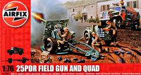25 PDR Field Gun and Quad