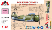 Polikarpov I-153 (in Foreign service)