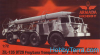 ZiL-135 9T29 Frog/Luna transporter (resin kit + pe)