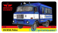 IFA W50 Hungarian Police van (resin kit & PE set)