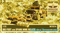 Big Foot with Spark mine roller (resin kit + pe)