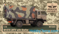 M1078 2,5ton LMTV US 4x4 truck w/shelter (resin kit & PE set)