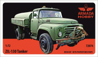 ZiL-130 Fuel tanker, late cab (resin kit & PE set)