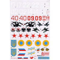 Decal 1/48 for Su-24M Fencer D