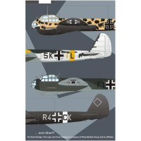 Authentic Decal  7234 Decal 1/72 for Junkers Ju-88A-4 Unknown schemes and markings