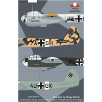 Authentic Decal  7246 WWII Luftwaffe Junkers Ju-88D