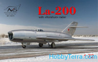 La-200 with "Korshun" radar