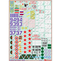Decal 1/48 for Sukhoi Su-24