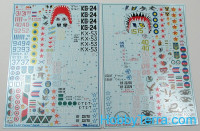 Decal 1/72 for Sukhoi Su-24 