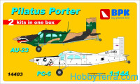 Pilatus Porter PC-6 & Au-23 (2 sets in the box) set1