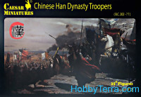 Chinese han dynasty troopers