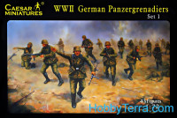 WWII German Panzergrenadiers set 1