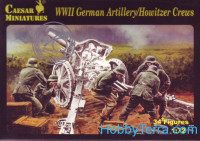 WWII German artillery/howitzer crews