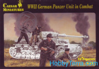 WWII German Panzer unit in combat