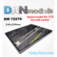 Display stand. Aircraft carrier deck theme, 240x290mm