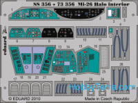 Photo-etched set 1/72 Mi-26 Halo Color, for Revell/Zvezda kit