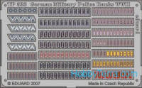 Photo-etched set 1/35 WWII German Military Police ranks