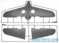 Hasegawa  08879 P-40E Warhawk Texas Longhorn W/ Pilot Figure, Drop Tank & 500Lb Bomb Part