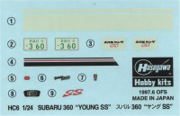 Hasegawa  Subaru 360 Young SS
