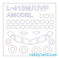 Mask 1/144 for L-410M/UVP and wheels masks, for Amodel kit