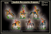 Mars Figures  72040 Swedish Mercenaries Dragoons, Thirty Years War