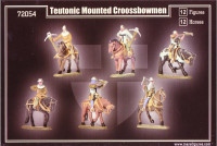 Mars Figures  72054 Teutonic mounted crossbowmen, 1-st half of the XV century