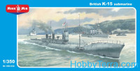 British HMS К-15 submarine