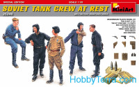Soviet tank crew at rest. Special edition