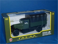 GAZ-AA Soviet truck (green/black)