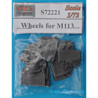 Wheels set 1/72 for M113