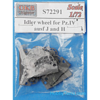 Idler wheel 1/72 for Pz.IV, Ausf J and H