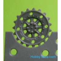 Sprockets 1/72 for Pz.38 Hetzer, early