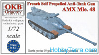 French self-propelled anti-tank gun AMX Mle.48