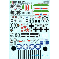Decal 1/72 for CR.32