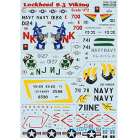 Decal 1/72 for S-3 Viking