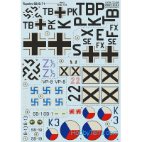Decal 1/72 for SB/B.71, Part 3