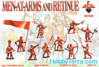 Red Box  72040 Men at arms and retinue. War of the roses