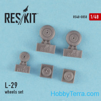 Wheels set 1/48 for L-29, for AMK kit