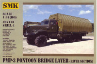PMP-3 Pontoon bridge layer, river section