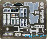 Photo-etched set for T-28B/C Trojan, for SWORD kit