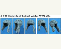 Soviet tank helmets winter WWII #3