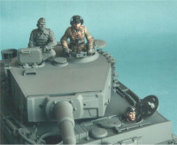 German SS tank crew.Summer 1944-45.Two figures.