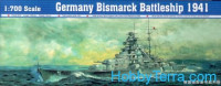 German Bismarck battleship, 1941