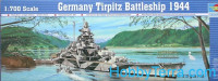 German Tirpitz battleship, 1944
