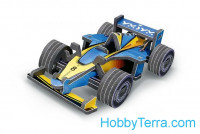 Formula One car, paper model