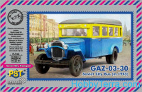 GAZ-03-30 Soviet city bus (model 1945)
