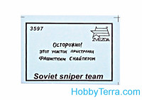 Zvezda  3597 WWII Soviet sniper team